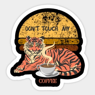 My Coffee Proctor Is Brave And Furious Sticker